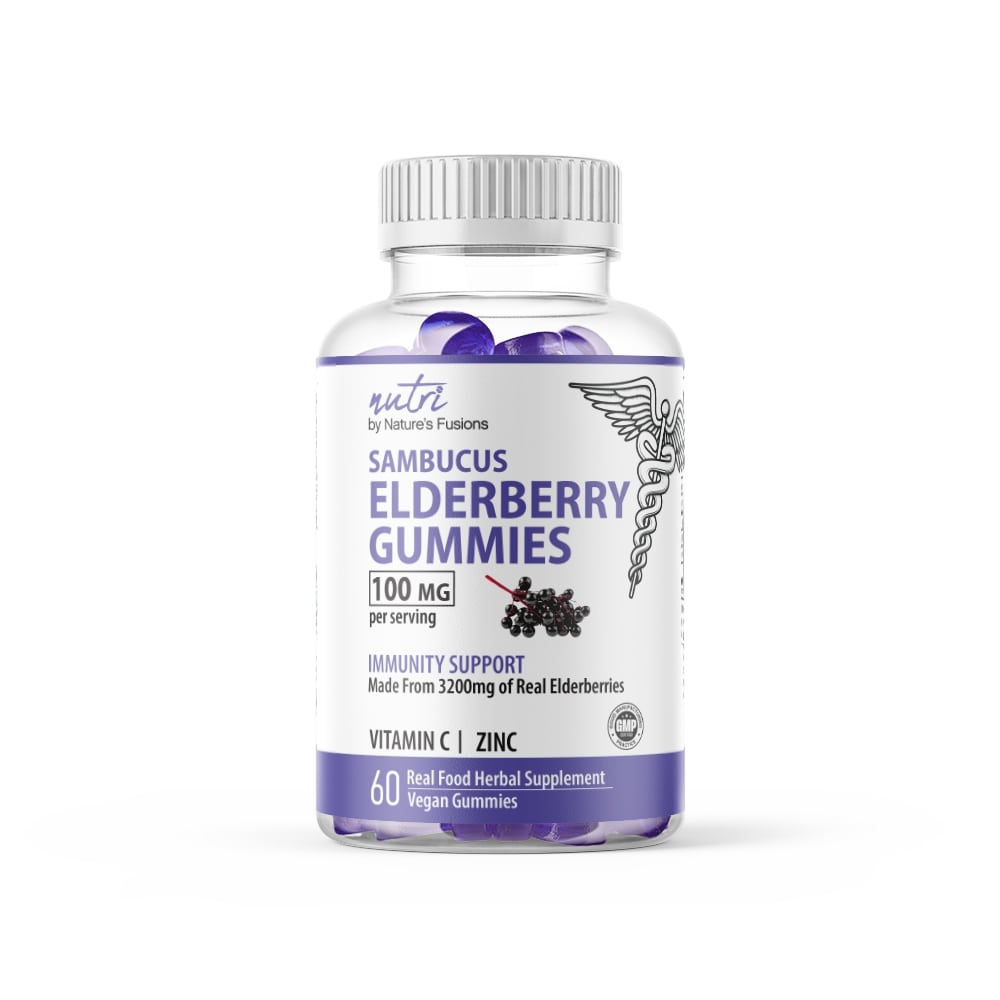 Nutri Elderberry Sambucus 100mg Gummies