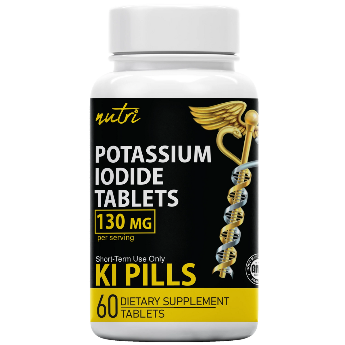 Potassium Iodide - Tablets (60 Count)