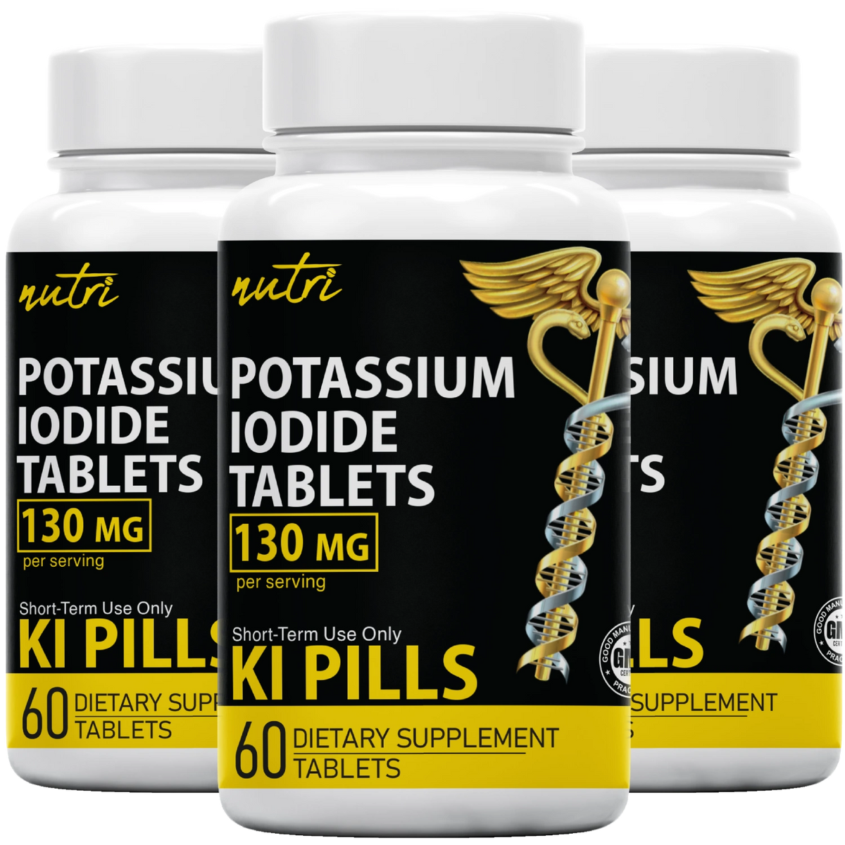 Potassium Iodide - Tablets (60 Count)