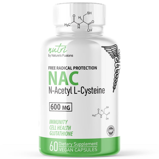 Nutri NAC: N-Acetyl L-Cysteine 600mg 60CT