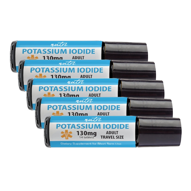 Travel Size Potassium Iodide Tablets – Adult