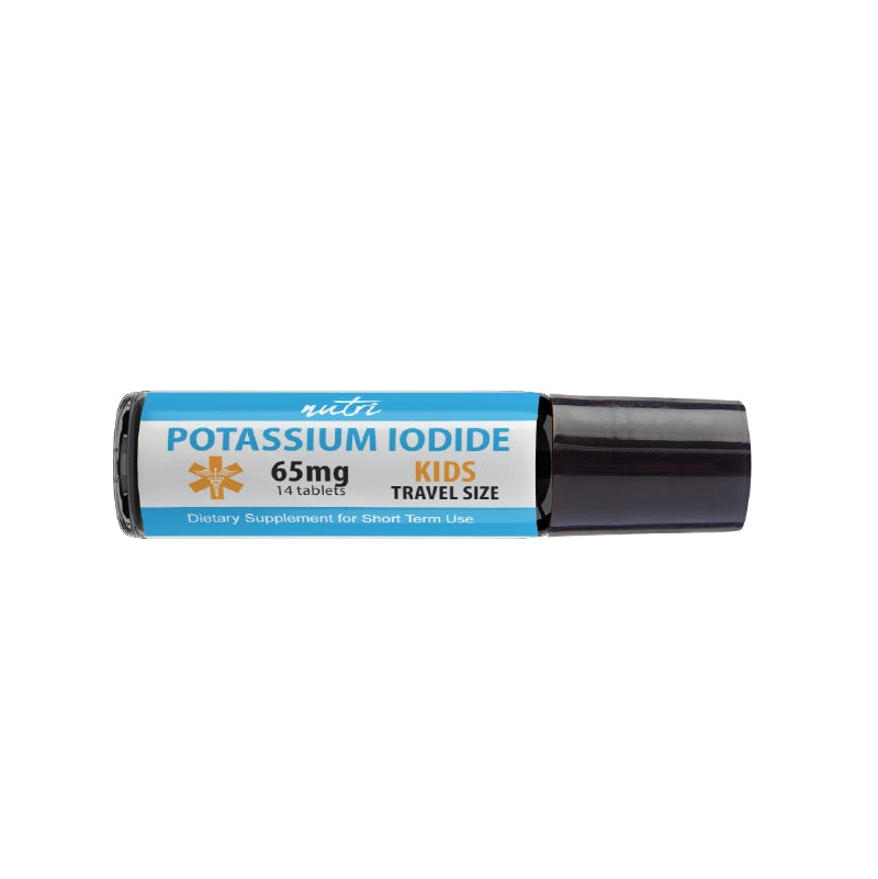 Travel Size Potassium Iodide Tablets – Kids