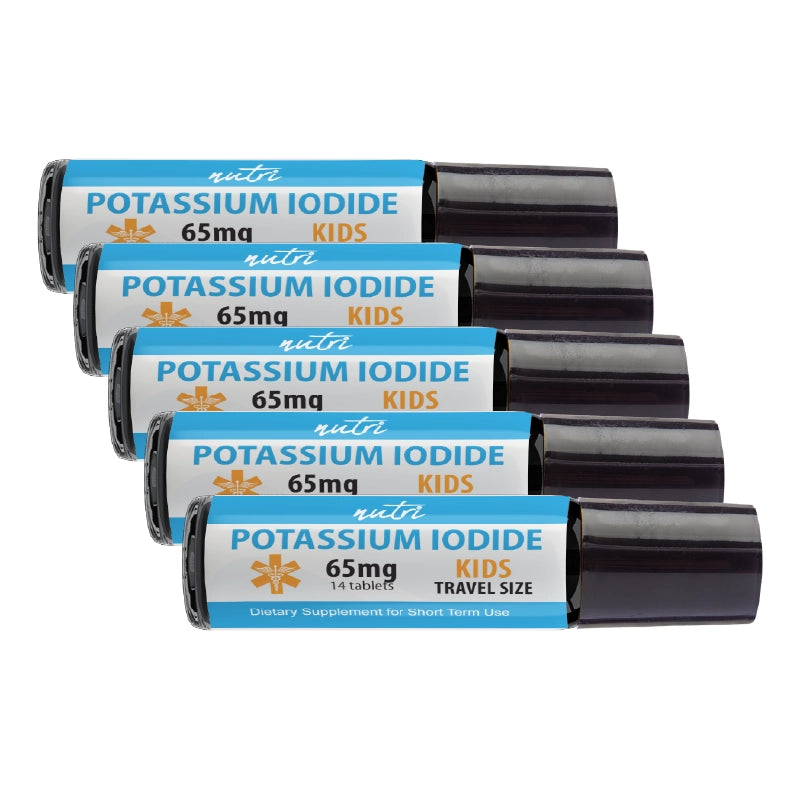 Travel Size Potassium Iodide Tablets – Kids